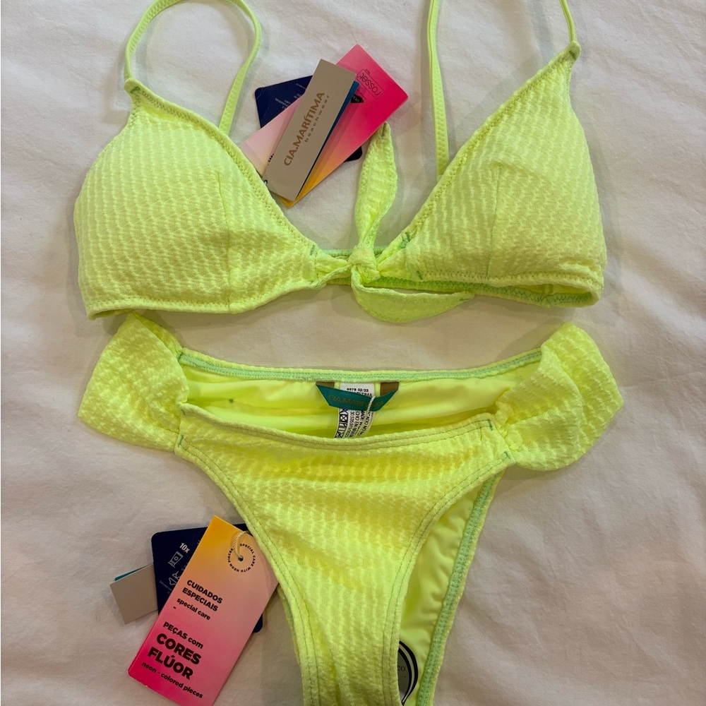 NWT - Cia.Maritima Bikini Set